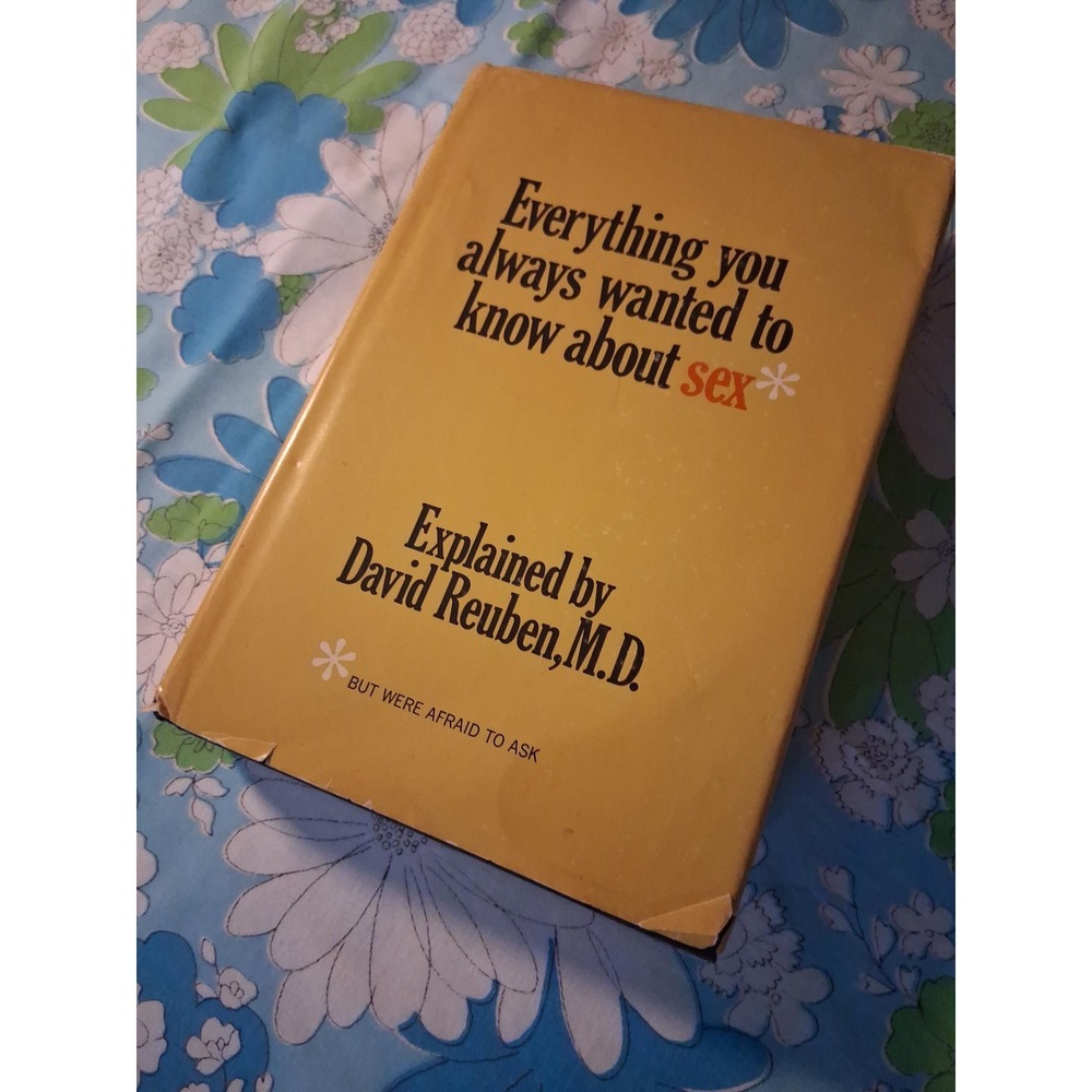 Vintage 1969 Everything You Always Wanted to Know About Sex Hardcover Book